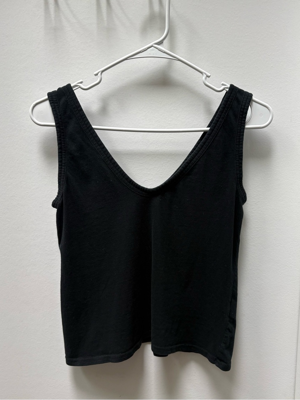 Everlane Black A-Line Tank Top